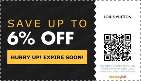 Louis Vuitton Promo Codes & Coupons Nov 2024 